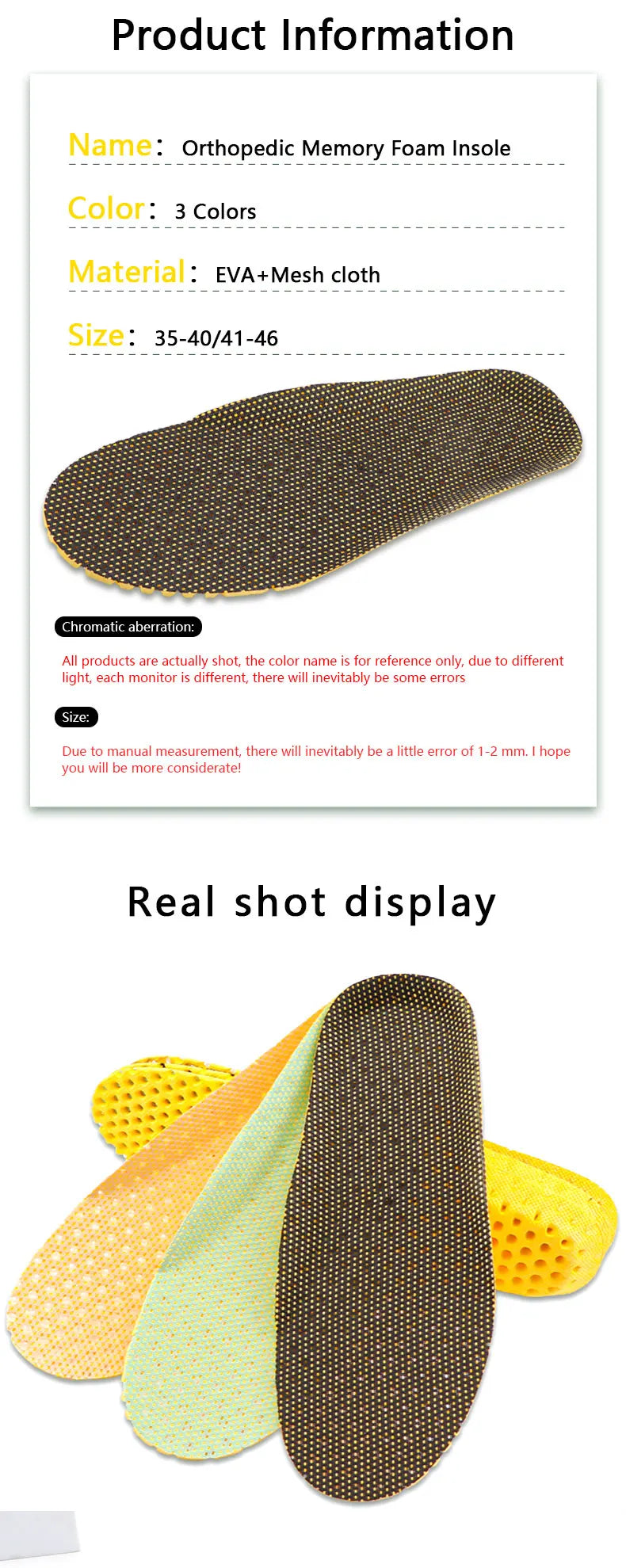 Sports shoe insole is comfortable, breathable, and soft. The insole absorbs sweat and wicks sweat. Sports shoe honeycomb insole