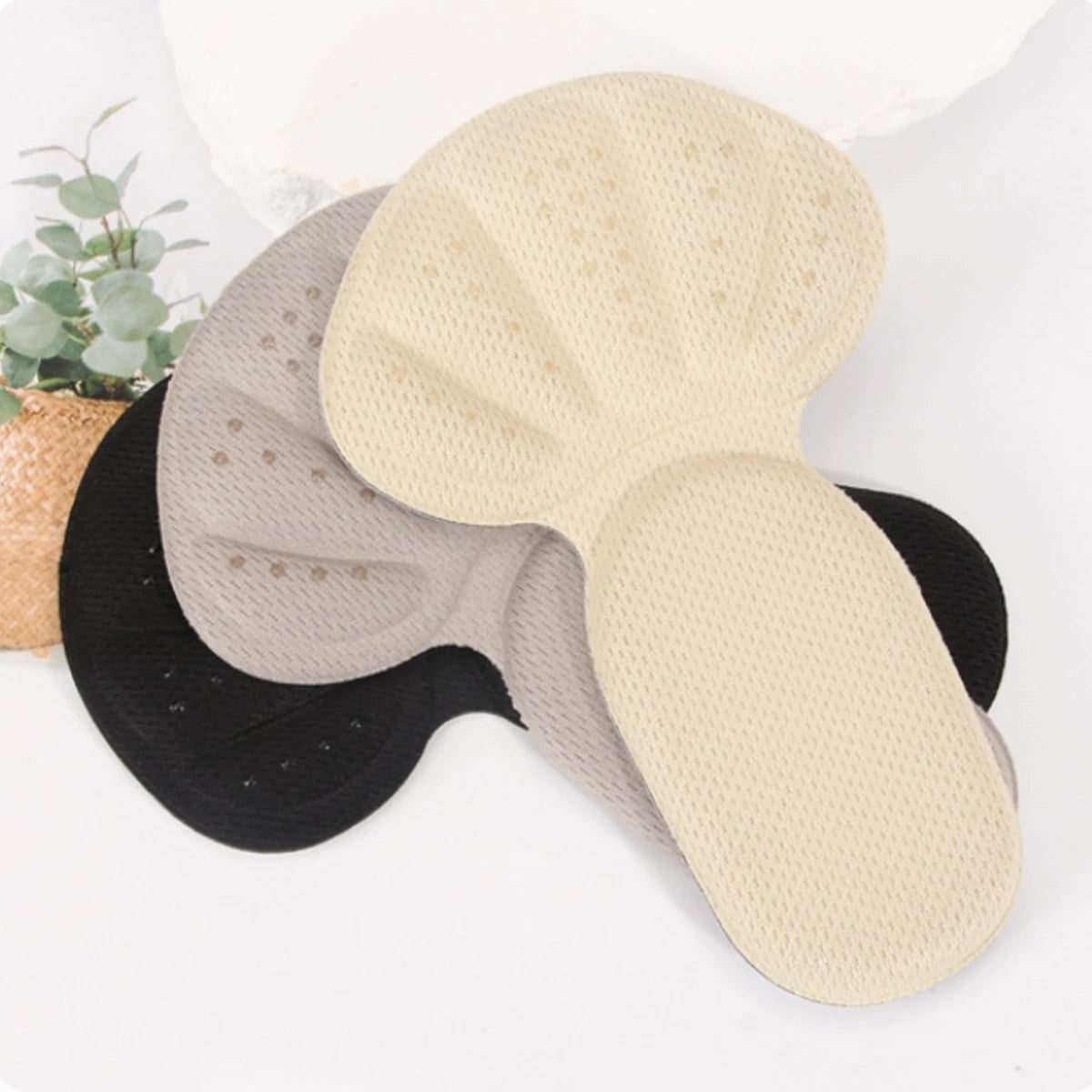 Heel Stickers Sneakers Heel Protection Pads Pain Relief Shoe Size Reducer Half Cushion Heel Inserts T-Shaped Shoe Foot Care Pad