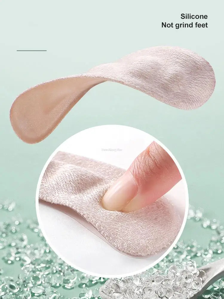 Shoe Pads for High Heels Anti-Slip foot pads for Sandals Anti-wear feet Silicone Heel Protectors for Womens Shoes heel protector