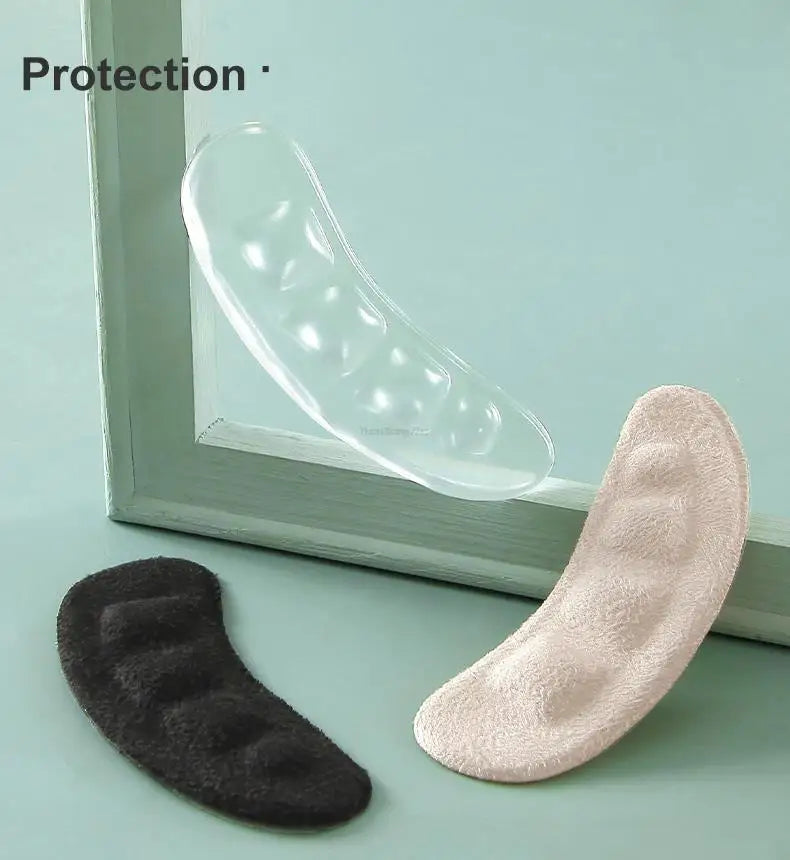 Shoe Pads for High Heels Anti-Slip foot pads for Sandals Anti-wear feet Silicone Heel Protectors for Womens Shoes heel protector