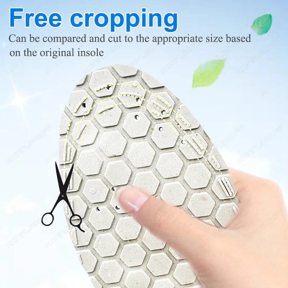 Medical Magnetic Therapy Sports Insoles Massage Foot Weight Loss Slimming Acupressure Insole Anti-fatigue Health Care Shoe Pads