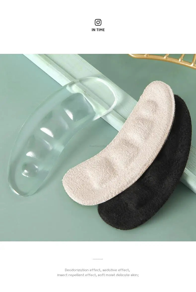 Shoe Pads for High Heels Anti-Slip foot pads for Sandals Anti-wear feet Silicone Heel Protectors for Womens Shoes heel protector